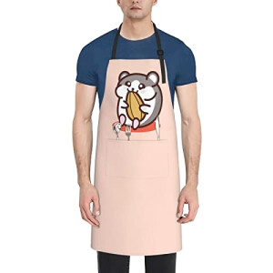 Tablier de cuisine Hamster apron réglable 70x84 cm