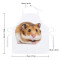 Tablier de cuisine Hamster couleur 70x80 cm - miniature variant 1