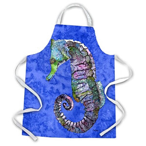 Tablier de cuisine Hippocampe multicolore 68x78 cm