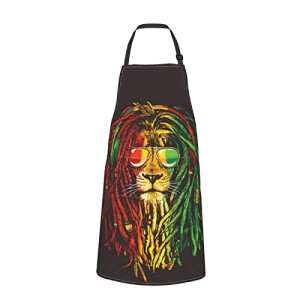 Tablier de cuisine Lion couleur- réglable