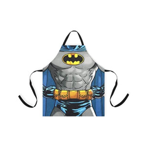 Tablier de cuisine Batman bleu