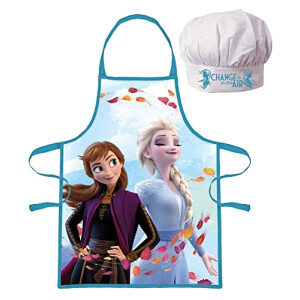 Tablier de cuisine Elsa - La reine des neiges - 2 pièces