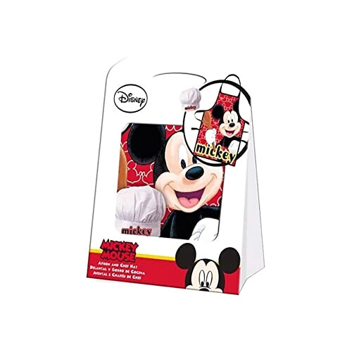 Tablier de cuisine Mickey rouge 72x77 cm variant 0 