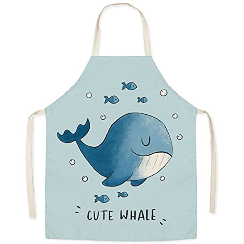 Tablier de cuisine Baleine whale 45x56 cm