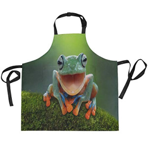 Tablier de cuisine Grenouille multicolore 69.8x73.7 cm