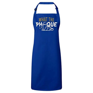 Tablier de cuisine Phoque bleu 81x90 cm