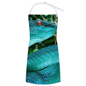 Tablier de cuisine Serpent couleur réglable 70x80 cm