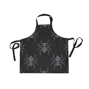 Tablier de cuisine Araignée mode mignonne réglable 70x74 cm