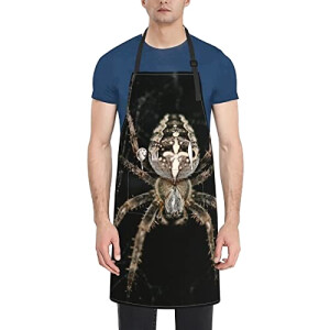 Tablier de cuisine Araignée effrayante réglable