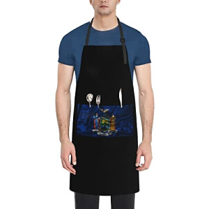 Tablier de cuisine New York apron réglable 70x84 cm