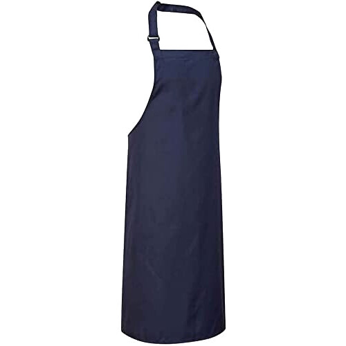 Tablier de cuisine bleu marine réglable variant 0 