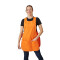 Tablier de cuisine orange - miniature