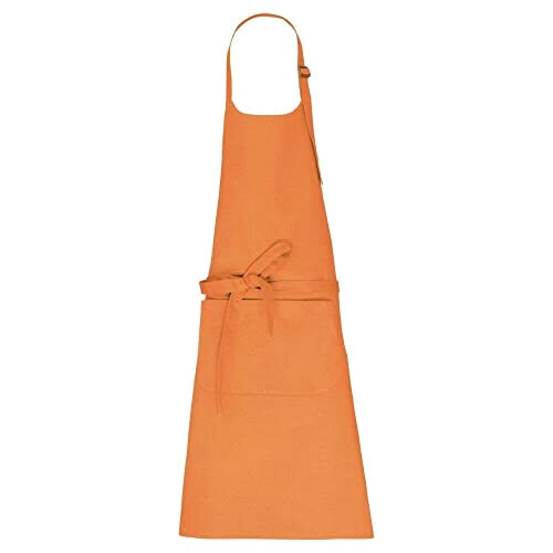 Tablier de cuisine orange